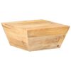 vidaXL Konferenčn&iacute; stolek ve tvaru V 66 x 66 x 30 cm masivn&iacute; mangovn&iacute;k