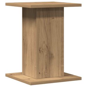 vidaXL Stojany na reproduktory 2 ks dub artisan 30x30x40 cm kompozit