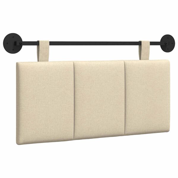 vidaXL Z&aacute;věsn&aacute; čeln&iacute; deska N&aacute;stěnn&yacute; Kr&eacute;mov&aacute; 90 x 55 x 5 cm textil