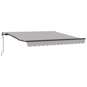 vidaXL Budsorovateln&eacute; zastře&scaron;en&iacute; Světle &scaron;ed&aacute; 300 x 250 cm