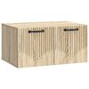vidaXL N&aacute;stěnn&aacute; TV skř&iacute;ň Dub sonoma 59,5 x 41 x 30 cm Kompozitn&iacute; dřevo