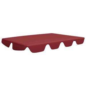 vidaXL N&aacute;hradn&iacute; stř&iacute;&scaron;ka na zahradn&iacute; houpačku v&iacute;nov&aacute; 150/130x105/70 cm