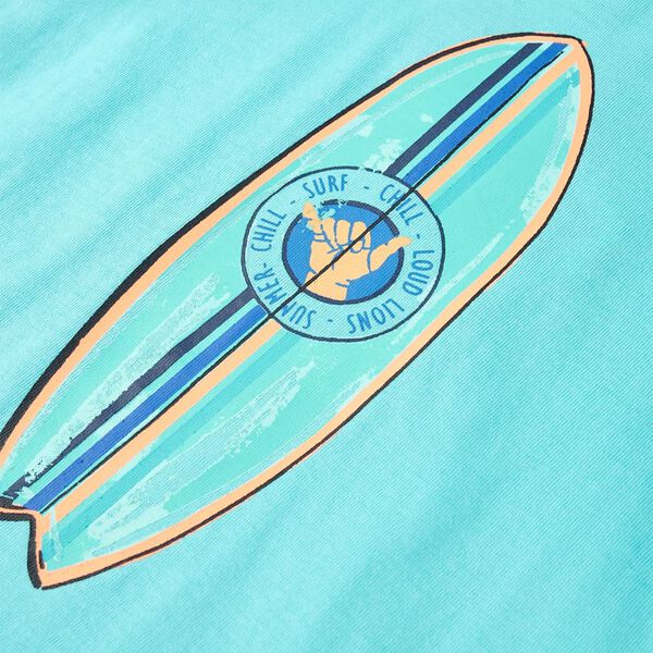 Dětsk&eacute; tričko s kr&aacute;tk&yacute;m ruk&aacute;vem akvamar&iacute;nov&eacute; 104