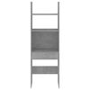 vidaXL Knihovna betonově šedá 60 x 35 x 180 cm kompozitní dřevo