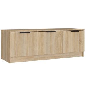 vidaXL TV skř&iacute;ňka dub sonoma 102 x 35 x 36,5 cm kompozitn&iacute; dřevo