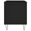 vidaXL Skříňka na LP desky černá 74,5 x 38 x 48 cm kompozitní dřevo