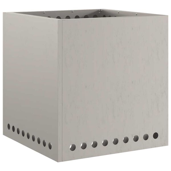 vidaXL Bezemisný gril Hnědá 48 x 48 x 50 cm Ocel