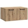 vidaXL N&aacute;stěnn&aacute; TV skř&iacute;ň 59,5 x 41 x 30 cm Dub artisan