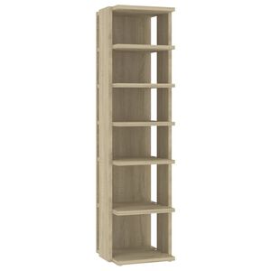 vidaXL Botn&iacute;k dub sonoma 27,5x27x102 cm kompozitn&iacute; dřevo