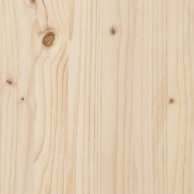 vidaXL Zahradní podnožka 62 x 31,5 x 52 cm masivní borové dřevo
