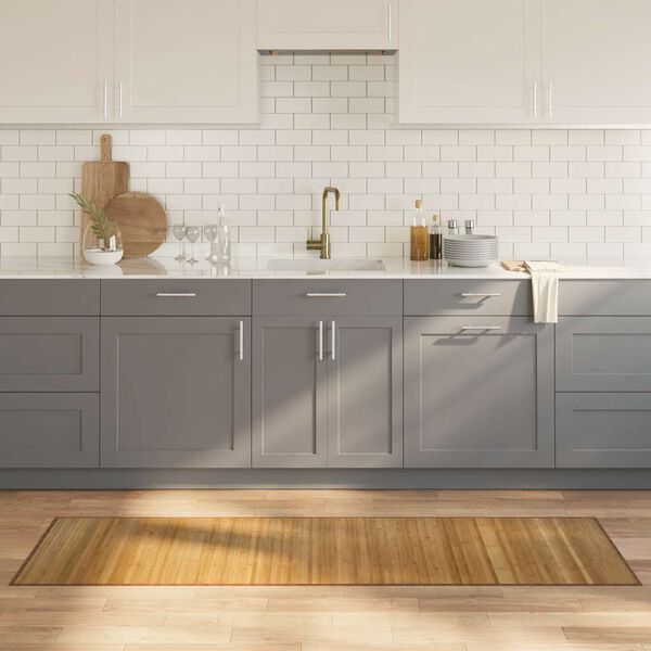 vidaXL Koberec obd&eacute;ln&iacute;kov&yacute; př&iacute;rodn&iacute; 60 x 200 cm bambus