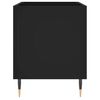 vidaXL Skříňka na LP desky černá 74,5 x 38 x 48 cm kompozitní dřevo