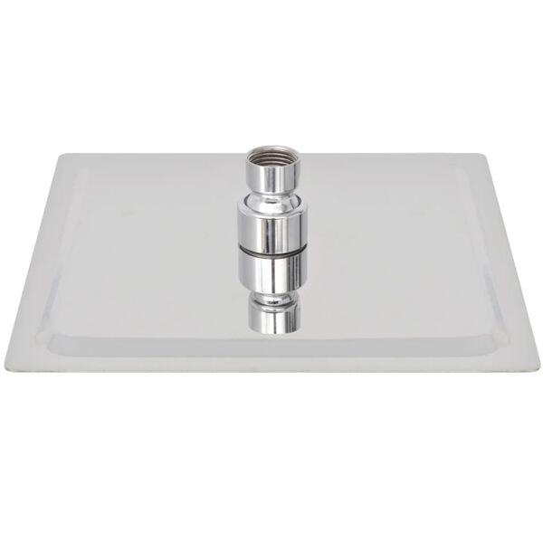 vidaXL Dešťová sprchová hlavice nerezová ocel 20 x 20 cm čtvercová