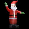 vidaXL Nafukovac&iacute; Santa Claus s LED v&aacute;nočn&iacute; dekorace IP44 3 m