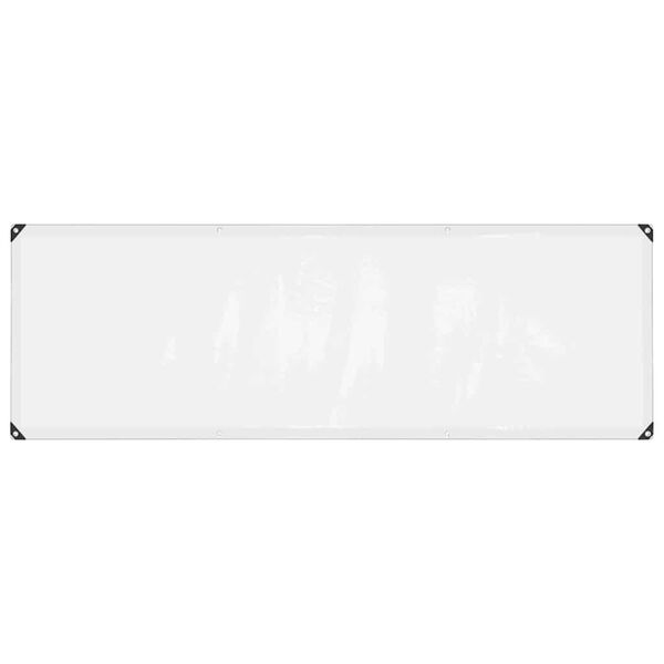 vidaXL Čirá plachta s oky 1x3 m polyethylen