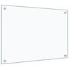 vidaXL Kuchyňský panel průhledný 70 x 50 cm tvrzené sklo