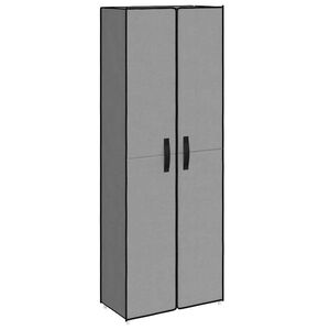 vidaXL Botn&iacute;k &scaron;ed&yacute; 60 x 30 x 166 cm textil