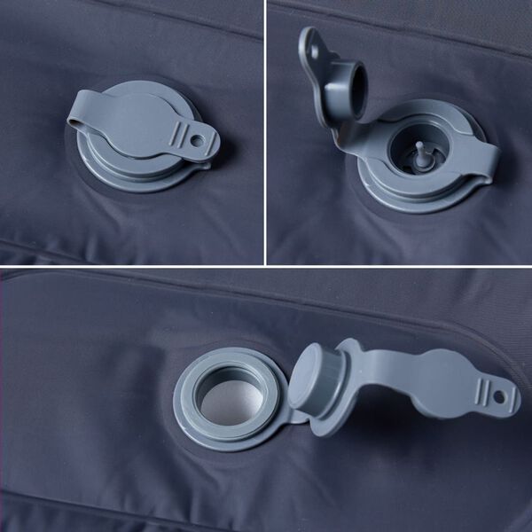 vidaXL Samonafukovac&iacute; kempingov&aacute; matrace s pol&scaron;t&aacute;řem 1 osoba &scaron;ed&aacute;