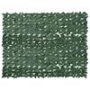 vidaXL Balkonov&aacute; z&aacute;stěna s tmavě zelen&yacute;mi listy 200 x 150 cm