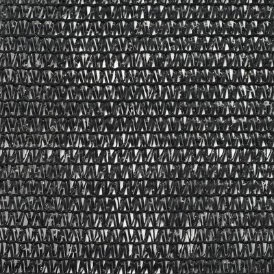 vidaXL Tenisová zástěna černá 1 x 50 m HDPE