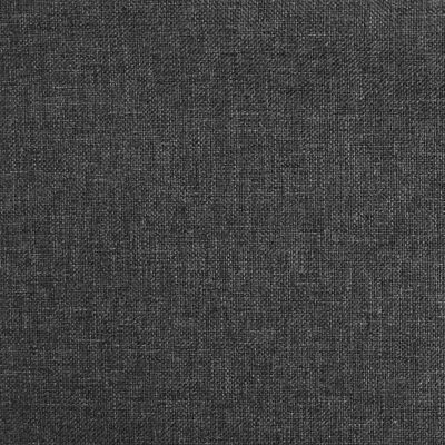 vidaXL Masážní zvedací polohovací křeslo tmavě šedé textil