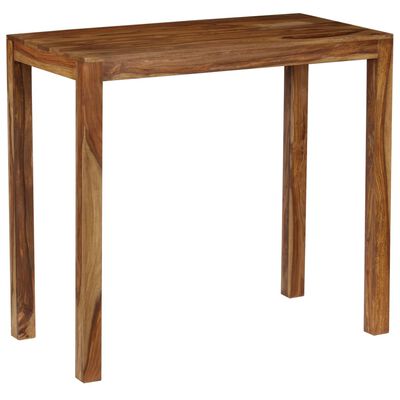 vidaXL Barový stůl z masivního sheeshamového dřeva 118 x 60 x 107 cm