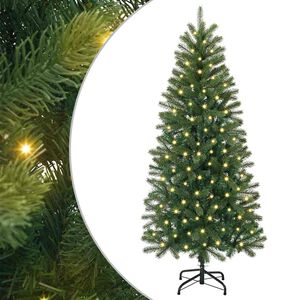 vidaXL Uměl&yacute; v&aacute;nočn&iacute; stromeček Zelen&aacute; 120 cm PE a PVC