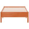 vidaXL Postel bez matrace voskově hněd&aacute; 90 x 190 cm masivn&iacute; borovice