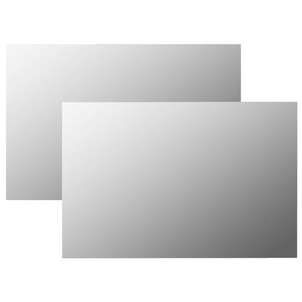 vidaXL Nástěnná zrcadla 2 ks 60 x 40 cm obdélníková sklo