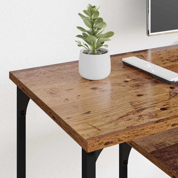 vidaXL Televizn&iacute; skř&iacute;ň Star&eacute; dřevo 102 x 35 x 45,5 cm