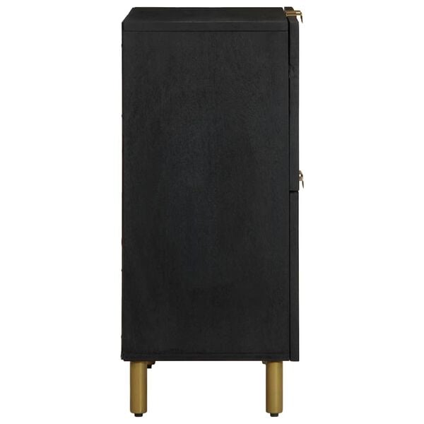 vidaXL Př&iacute;born&iacute;k čern&yacute; 60 x 33 x 75 cm kompozitn&iacute; dřevo