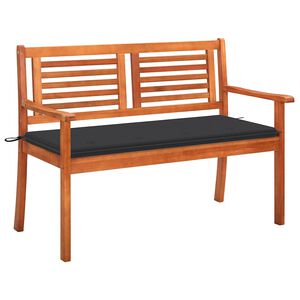 vidaXL 2m&iacute;stn&aacute; zahradn&iacute; lavice s podu&scaron;kou 120 cm masivn&iacute; eukalyptus