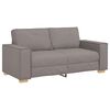 vidaXL Dvoum&iacute;stn&aacute; pohovka taupe 180x78x84 cm l&aacute;tka