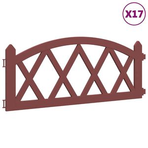 vidaXL Travn&iacute; lem 17 ks červen&yacute; 10 m PP