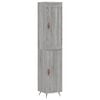 vidaXL Skř&iacute;ň highboard &scaron;ed&aacute; sonoma 34,5 x 34 x 180 cm kompozitn&iacute; dřevo