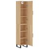 vidaXL Skř&iacute;ň highboard dub sonoma 34,5 x 34 x 180 cm kompozitn&iacute; dřevo
