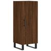 vidaXL Skř&iacute;ň highboard hněd&yacute; dub 34,5 x 34 x 180 cm kompozitn&iacute; dřevo