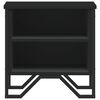 vidaXL Nočn&iacute; stolky čern&eacute; 2 ks 40 x 30 x 40 cm kompozitn&iacute; dřevo