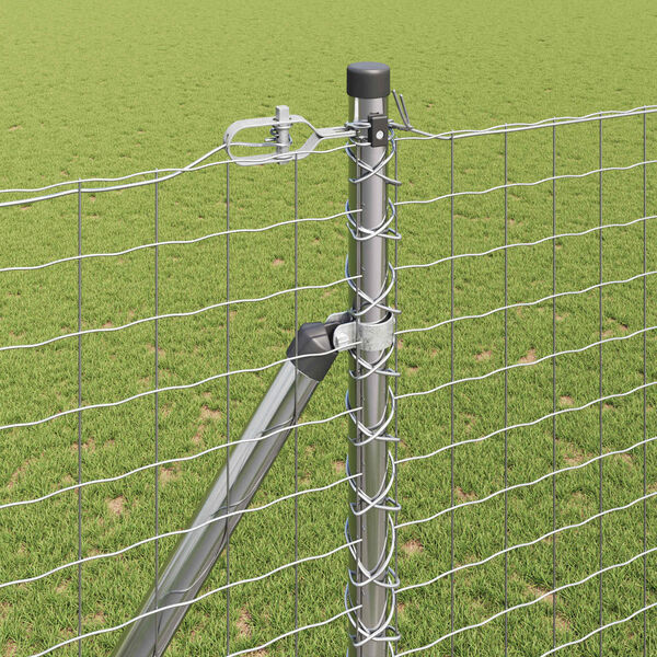 vidaXL Plotov&yacute; sloupek. 26 pcs &Scaron;ed&aacute; 3,2 x 3,2 x 180 cm