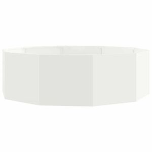 vidaXL Truhl&iacute;k B&iacute;l&aacute; 120 x 120 x 35 cm Ocel