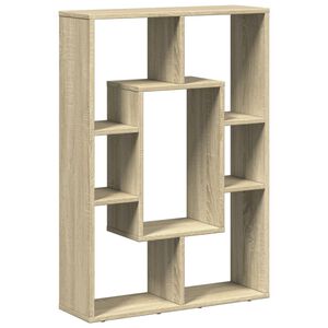 vidaXL Knihovna dub sonoma 63 x 20 x 90 cm kompozitn&iacute; dřevo