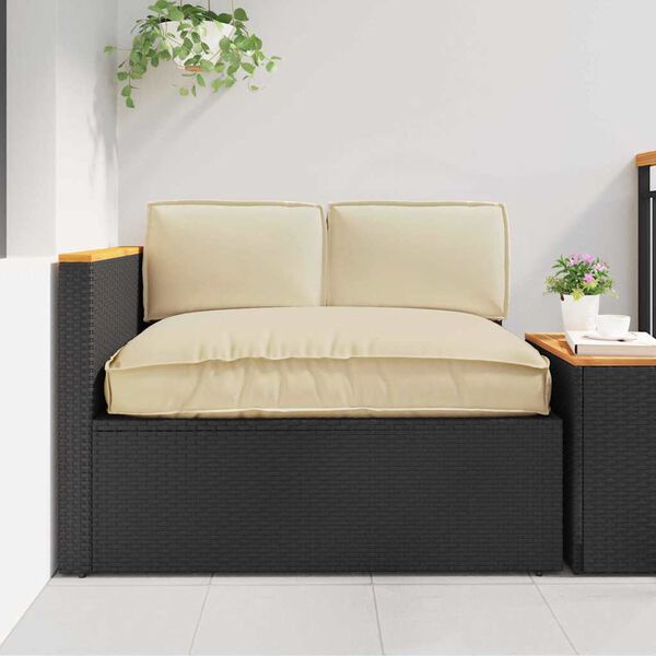 vidaXL Sada pol&scaron;t&aacute;řů 3 pcs B&eacute;žov&aacute; Oxford l&aacute;tka