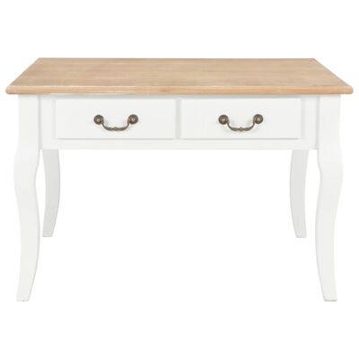 vidaXL Konferenční stolek bílý 80 x 80 x 50 cm dřevo