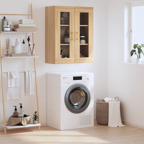 vidaXL N&aacute;stěnn&aacute; skř&iacute;ňka dub sonoma 69,5 x 34 x 90 cm