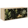 vidaXL N&aacute;stěnn&aacute; TV skř&iacute;ň RHENEN 102 x 33 x 40 cm Dub sonoma
