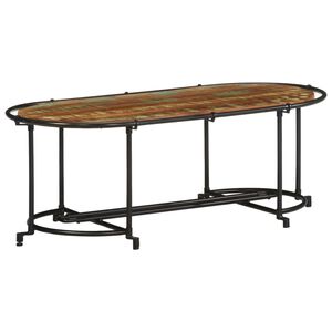 vidaXL Konferenčn&iacute; stolek 110 x 55 x 40 cm masivn&iacute; recyklovan&eacute; dřevo