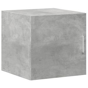 vidaXL N&aacute;stěnn&aacute; skř&iacute;ňka betonově &scaron;ed&aacute; 40x42,5x40 cm kompozitn&iacute; dřevo