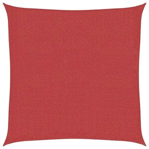 vidaXL St&iacute;n&iacute;c&iacute; plachta 160 g/m&sup2; červen&aacute; 2 x 2 m HDPE