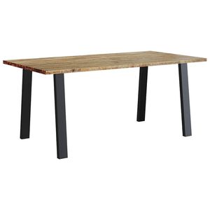 vidaXL J&iacute;deln&iacute; stůl 150 x 90 x 75 cm masivn&iacute; ak&aacute;ciov&eacute; dřevo