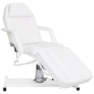 vidaXL Mas&aacute;žn&iacute; stůl b&iacute;l&yacute; 180 x 62 x (87&ndash;112) cm
